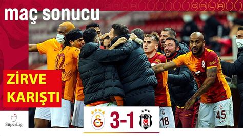 Galatasaray beşiktaş sonuç